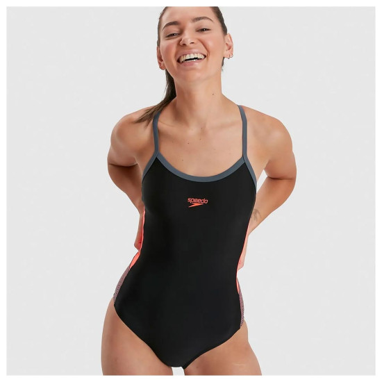 Speedo Γυναικείο ολόσωμο μαγιό Dive Thinstrap Muscleback Speedo Γυναικείο ολόσωμο μαγιό Dive Thinstrap Muscleback
